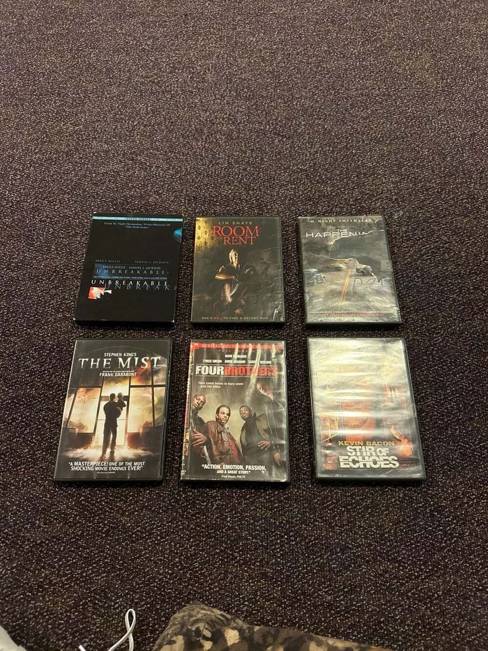 Lot of 6 Thriller & Action DVDs